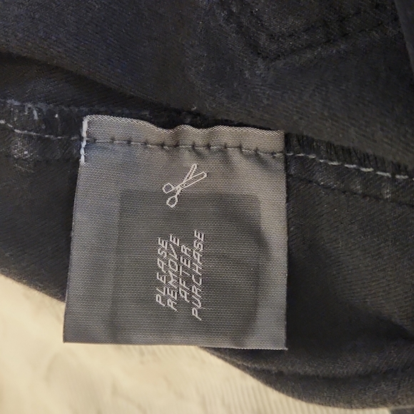 Simply Vera Vera Wang Black Denim  Jeans size 10 - Picture 12 of 14